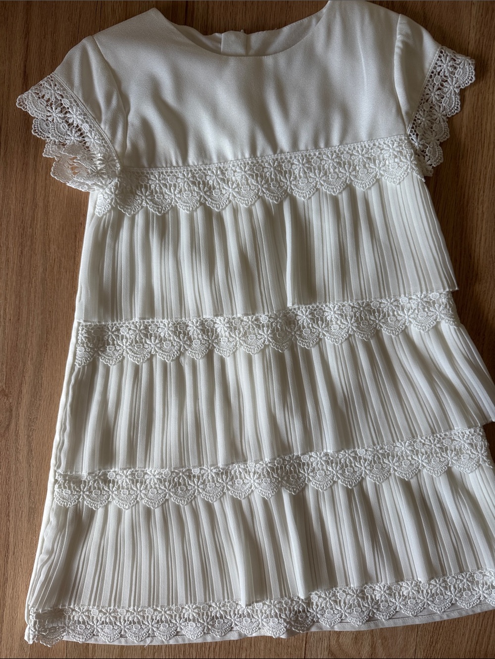 Mayoral Ivory Lace Dress 5 NWOT